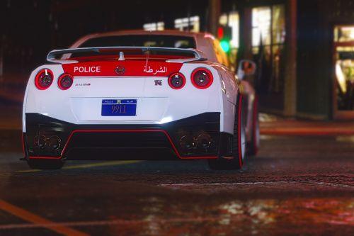Nissan GTR Abu Dhabi Police Livery